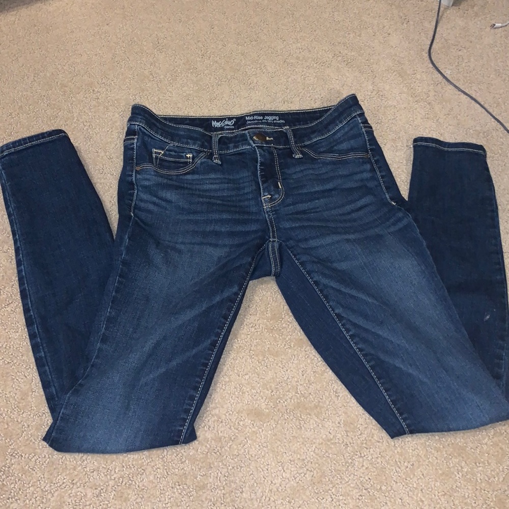 Dark blue, Jegging jeans, Mossimo, 2/26R
